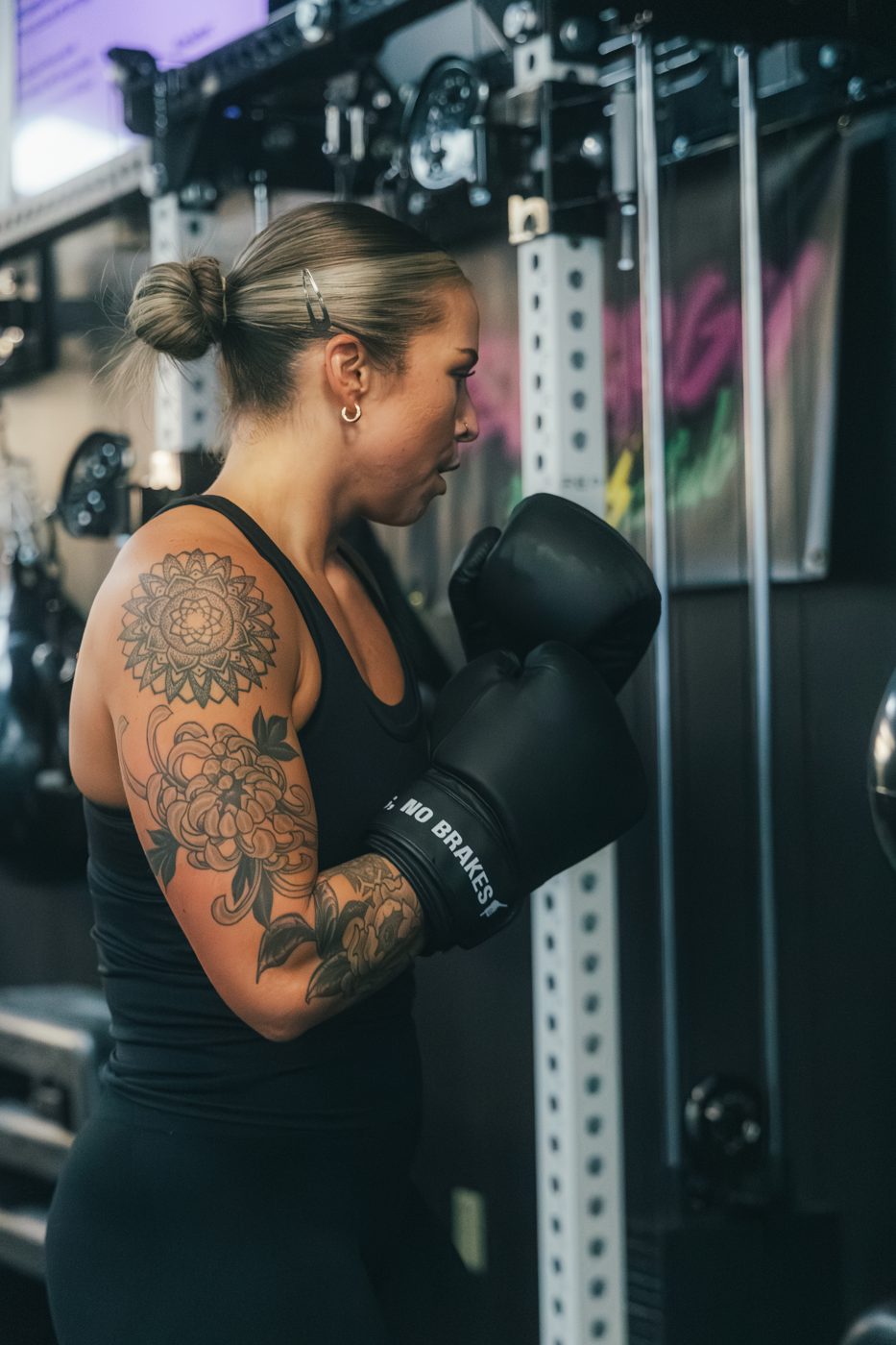 Boxing and conditioning work at Gas House Gym